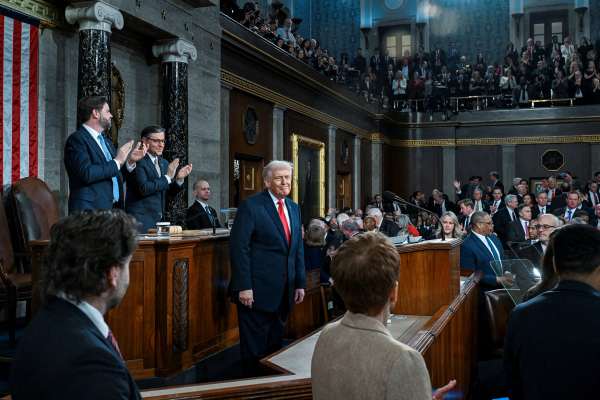 Iran developing missiles that may soon reach US, Trump warns in SOTU address