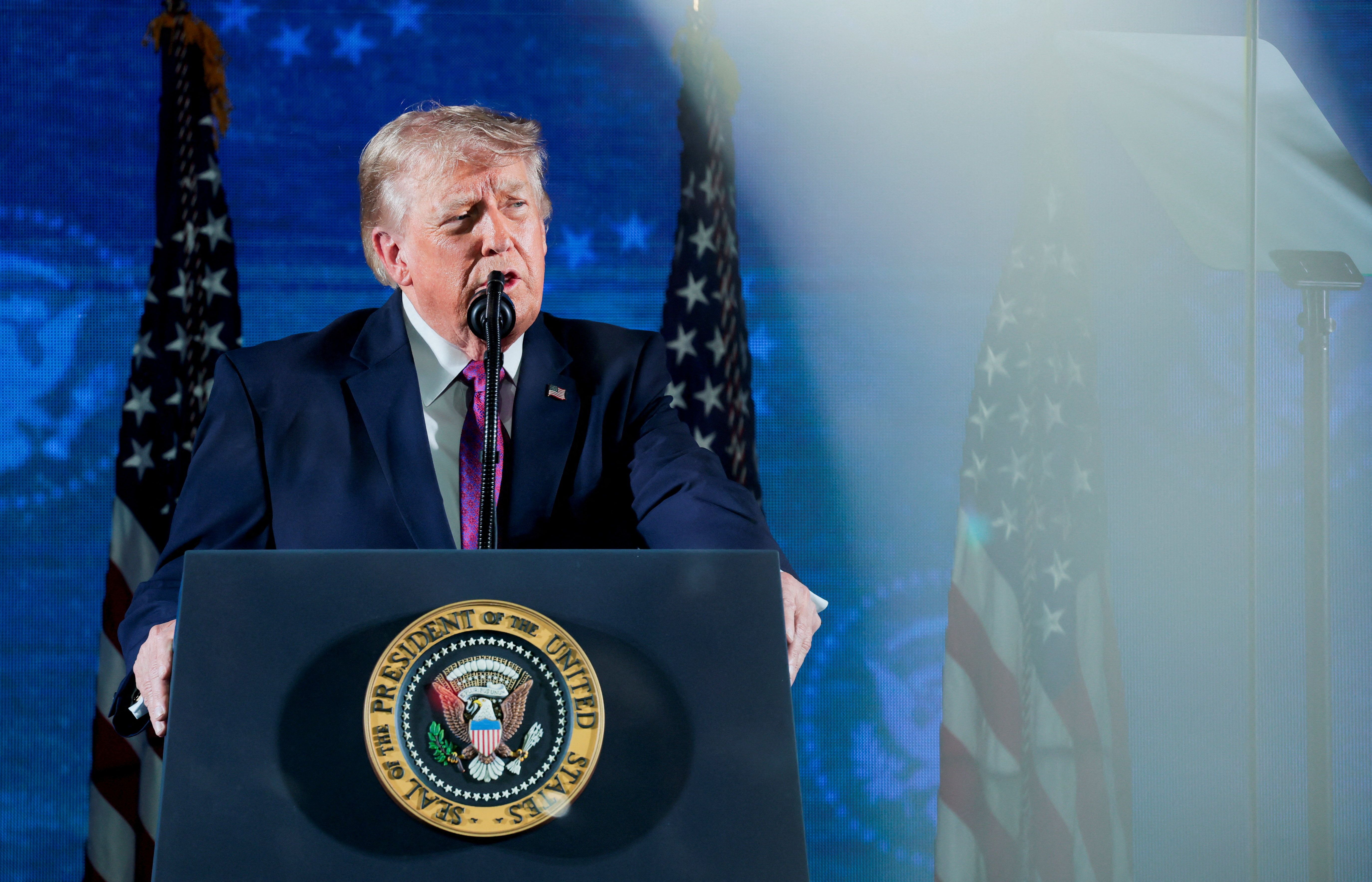 Trump says US won’t target officials at Khamenei funeral to preserve talks