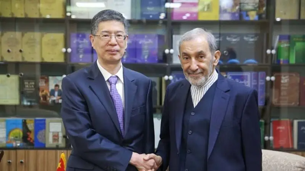 Ali Akbar Velayati, Advisor to the Supreme Leader meets Chinese Envoy to Tehran on November 17, 2024.