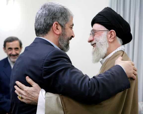 خالد مشعل نیز ماننده هنیه چندین بار به تهران سفر کرده و ارتباط نزدیکی با ایران دارد