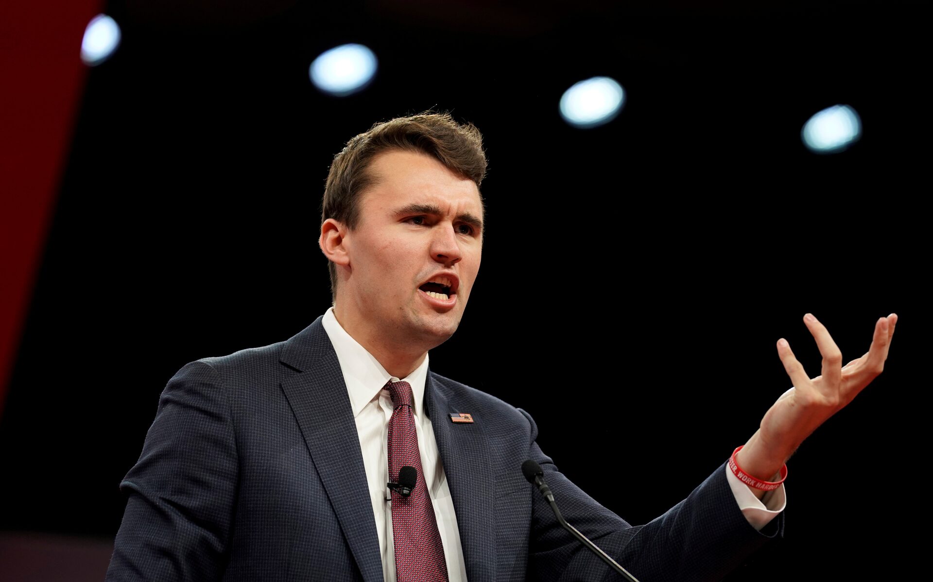 Founder and president of Turning Point USA Charlie Kirk speaks at the Conservative Political Action Conference (CPAC) at National Harbor in Oxon Hill, Maryland, US, February 28, 2019