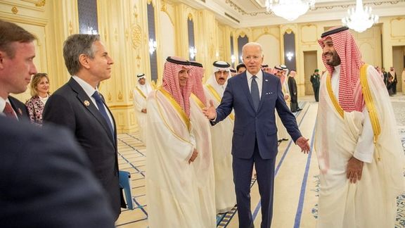 President Joe Biden with Saudi Crown Prince Mohammed bin Salman on July 15, 2022