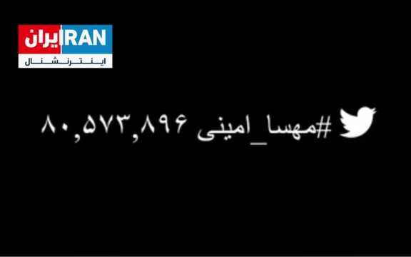 هاشتاغ مهسا أميني تجاوز 80 ملیونا في تويتر
