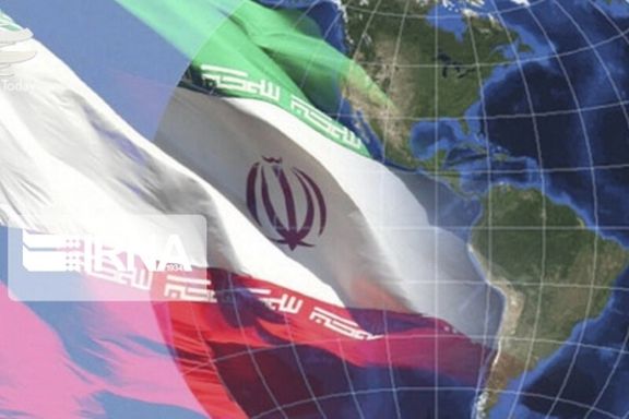 A symbolic graphic image published by government's official IRNA news website on Wednesday aims to portray Iran's power.