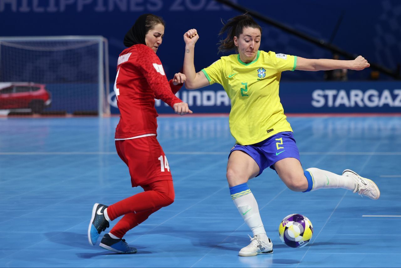 برزیل ۴-۱ ایران؛ شکست تیم ملی زنان فوتسال در اولین بازی جام جهانی