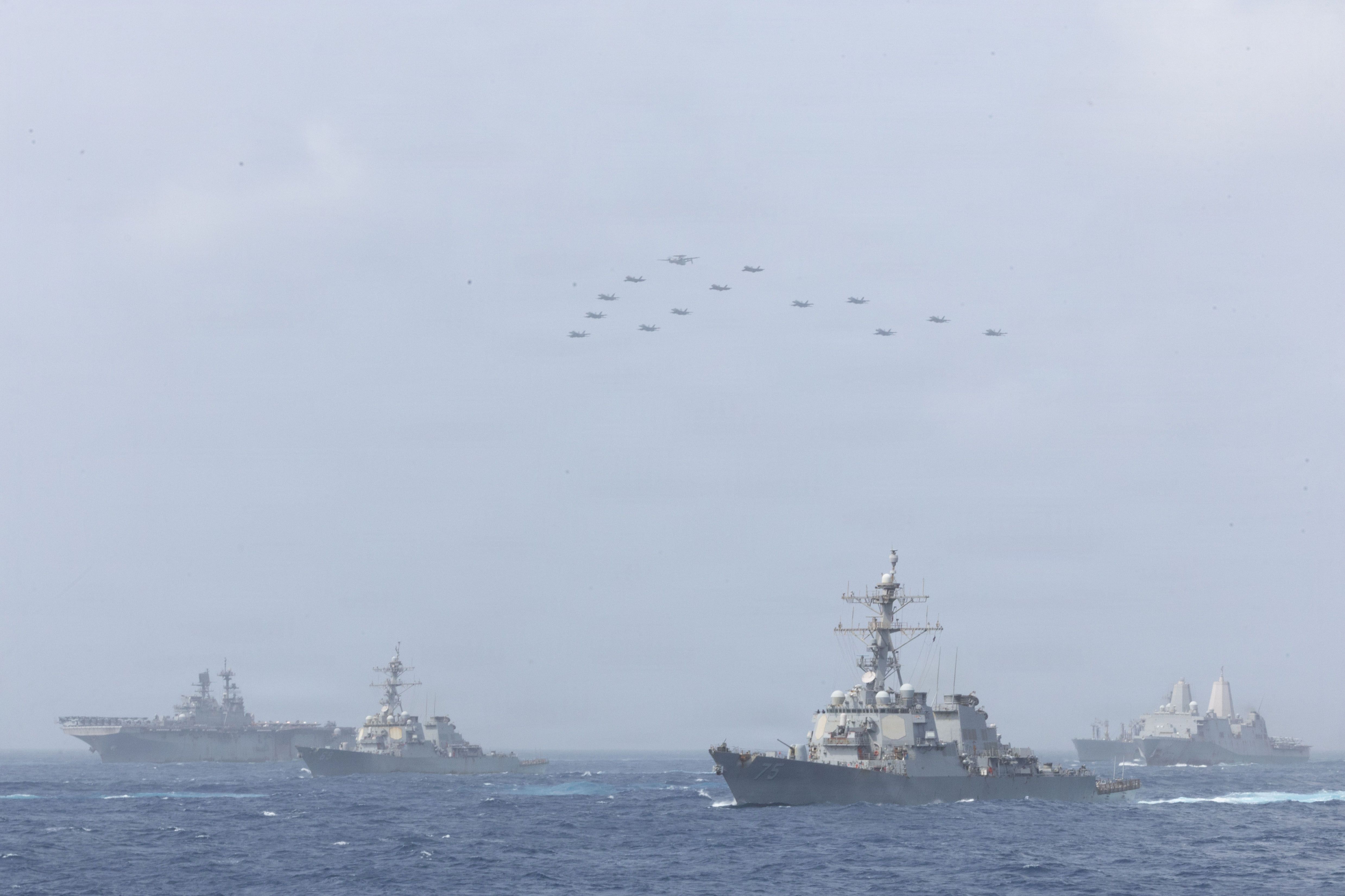 US launches new strikes on Iran over Hormuz attacks