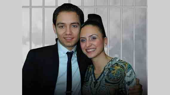 Elisa Shahvardian and her husband Hakoup Gochomian