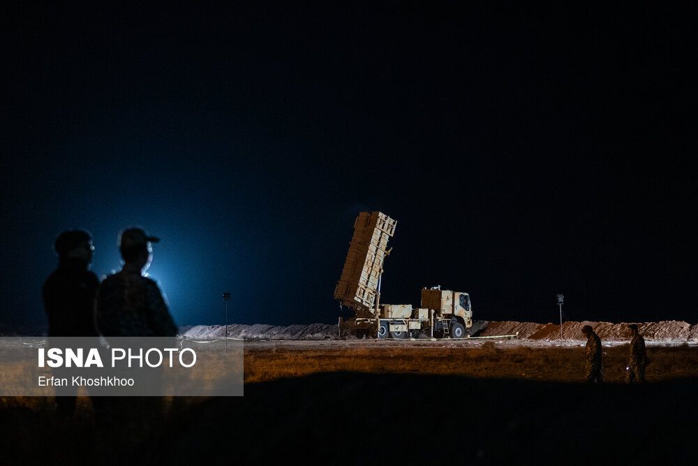 رزمایش پدافند هوایی ارتش در تاسیسات اتمی فردو و خنداب 