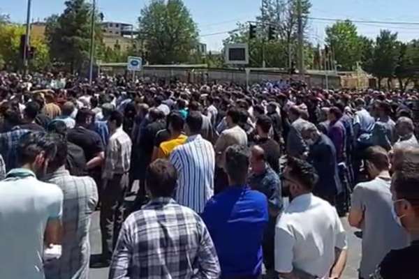People Hold Massive Protest Over Lack Of Water In Southwestern Iran
