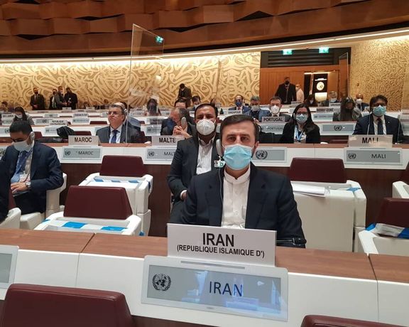 Kazem Gharibabadi, secretary of Iran's High Council for Human Rights. March 1, 2022