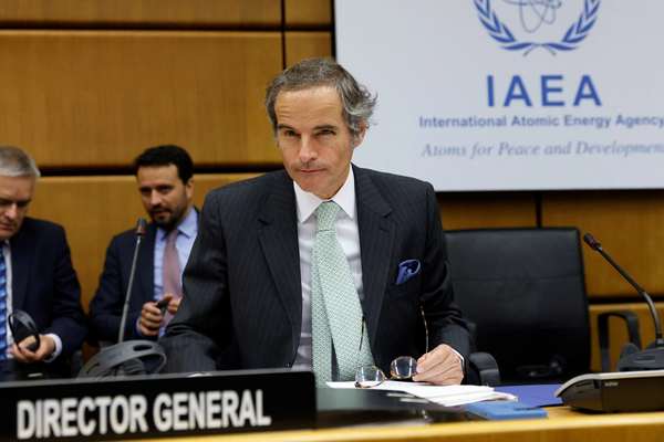 Grossi Tells IAEA Board He Cannot Certify Iran’s Peaceful Intent