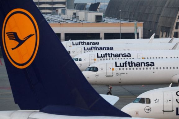 Lufthansa planes at Frankfurt airport, Germany, March 7, 2024.