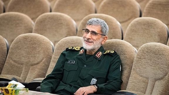 Commander of Iran’s extra-territorial Quds Force, Esmail Qaani