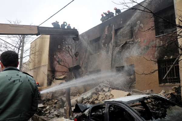 Aging US-Built Fighter Jet Crashes In Iran