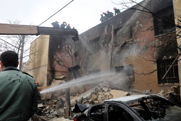 Aging US-Built Fighter Jet Crashes In Iran