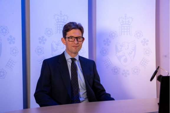 MI5 Director General Ken McCallum in London, Britain, October 14, 2020