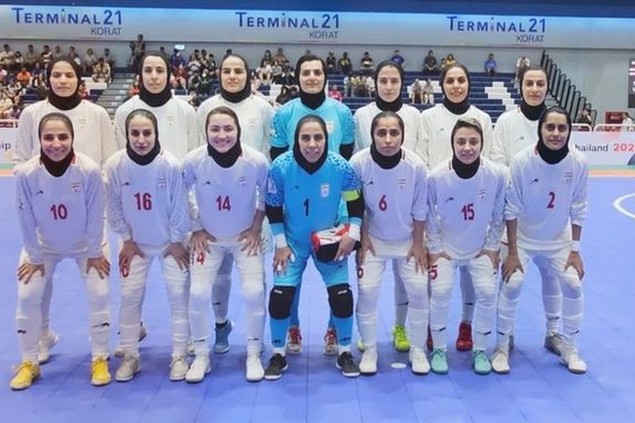 نایب قهرمانی تیم ملی فوتسال زنان ایران پس از تساوی مقابل تایلند