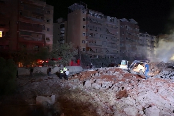 Israel targets Hezbollah in Beirut air strikes, Nasrallah fate unknown