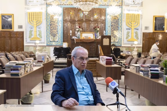 MP Homayoun Sameyah, the Chair of the Tehran Jewish Association