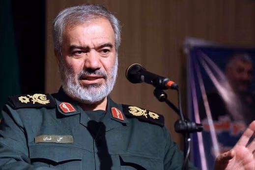Deputy commander of Iran's IRGC, Ali Fadavi.