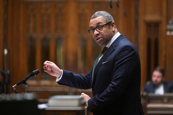 James Cleverly, the British foreign secretary