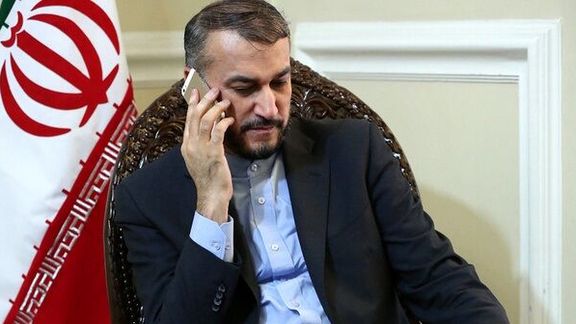 Iran's foreign minister Hossein Amir-Abdollahian