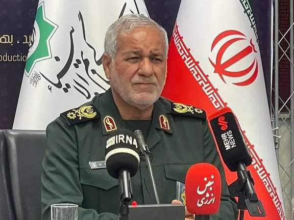 Abdolreza Abed, the commander of the IRGC's construction wing, Khatam al-Anbiya headquarters