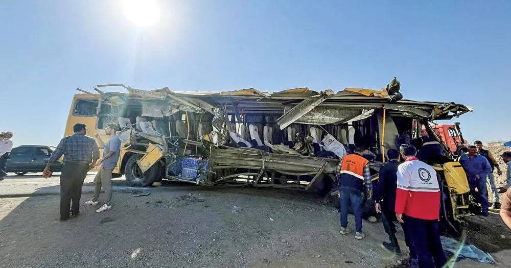 Iran paper says 26 students killed in decade of bus crashes