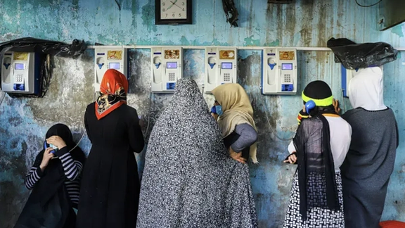 Women prisoners in Qarchak Prison in Tehran Province