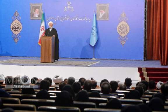 The Islamic Republic's Chief Justice Gholam-Hossein Mohseni-Ejei
