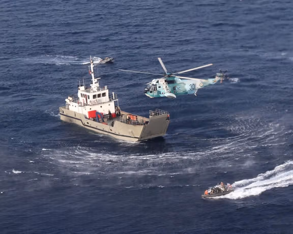 Russia, Iran and China send ships for joint drills in Strait of Hormuz