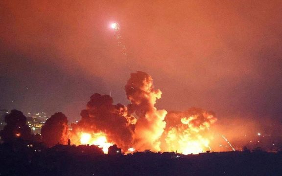 اسرائیل انبارهای مهمات و زیرساختهای حزبالله را در بیروت هدف حمله هوایی قرار داد