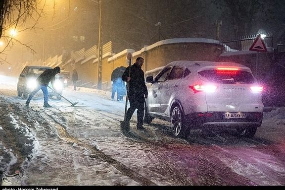 Heavy snow in Tehran (February 2024)