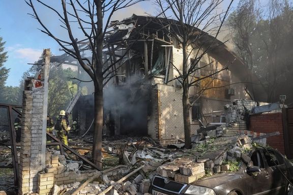 ویرانههای به جا مانده از حمله روسیه به شهر خارکیف اوکراین، سوم مرداد