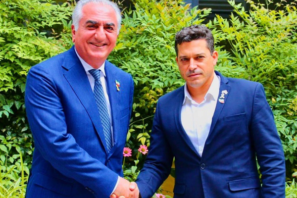 Iran's Exiled Prince and Israeli Minister Discuss Diaspora Solidarity