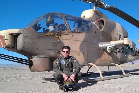 Mehrdad Abdarbashi, an Iranian military pilot who was the target of kidnapping in Turkey. Undated