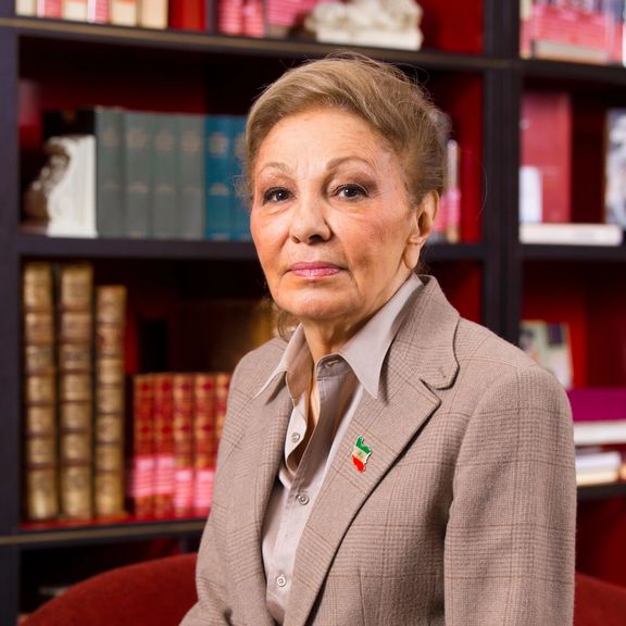 Iran’s exiled queen Farah Pahlavi