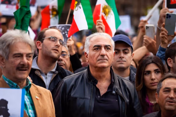 Exiled prince Reza Pahlavi