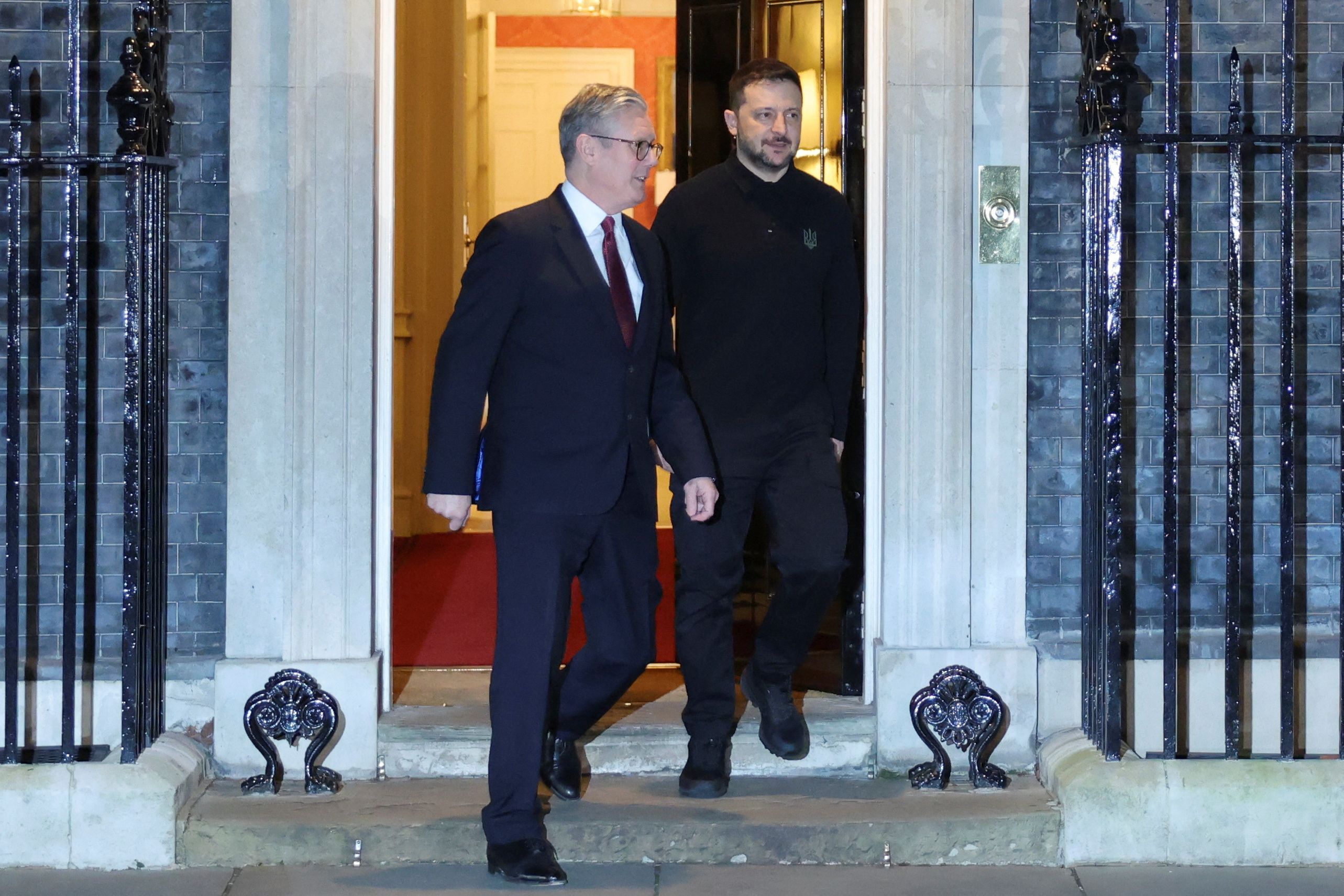 نخست‌وزیر بریتانیا در دیدار با زلنسکی بر حمایت همه‌جانبه از اوکراین تاکید کرد