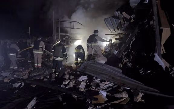 حمله گسترده روسیه به کییف در آستانه دیدار زلنسکی و ترامپ