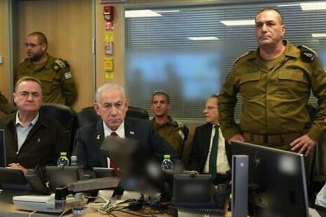 وزارت دفاع اسرائیل:نتانیاهو، وزیر دفاع و رییس ستاد ارتش بر عملیات علیه حوثیها نظارت کردند