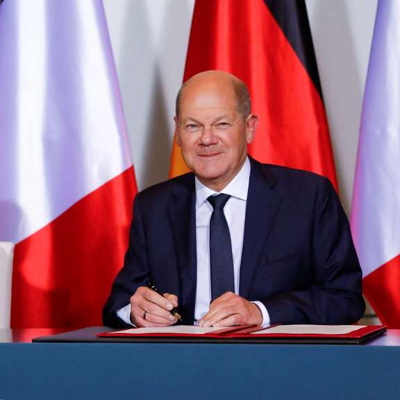 German Chancellor Olaf Scholz In November 2022