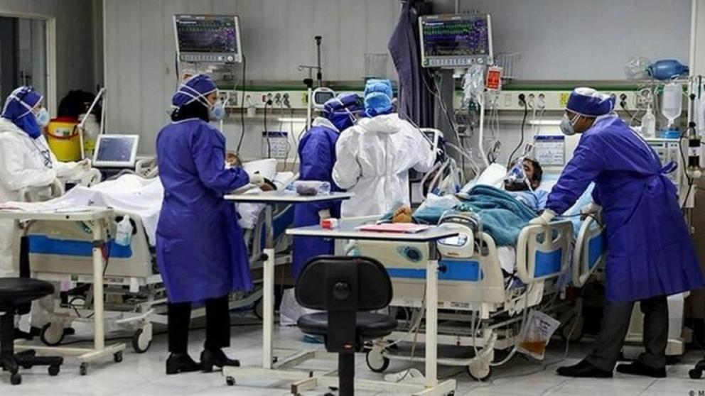 File photo of a hospital room in Iran