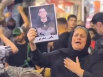 عزاداری مادر جاویدنام مانی صفرپور در محرم