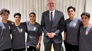 Inside the dramatic escape of Iranian women footballers seeking asylum