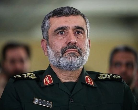Amir-Ali Hajizadeh, the commander of IRGC's aerospace force