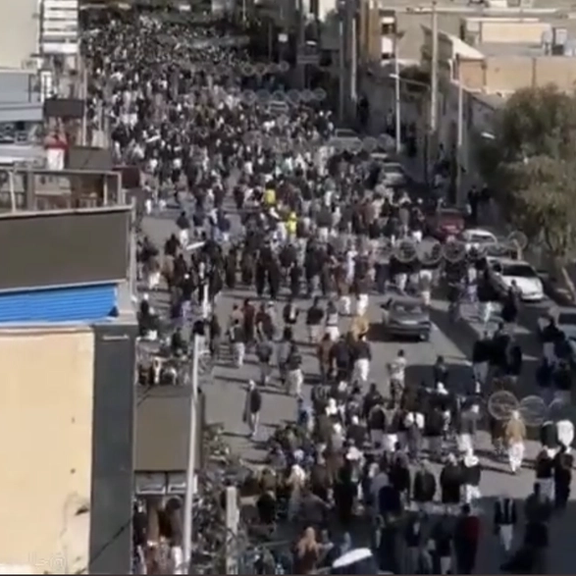 Protesters in Zahedan