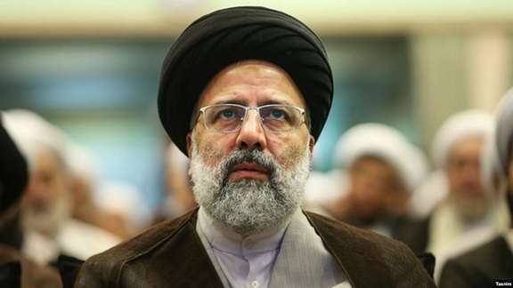Iran's president Ebrahim Raisi, a hardliner cleric accused of sending thousands of political prisoners to their deaths