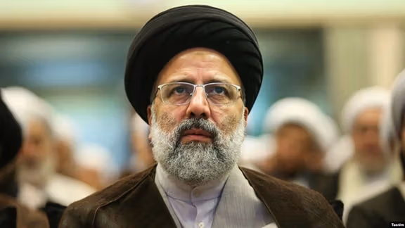Iranian president Ebrahim Raisi in 2021