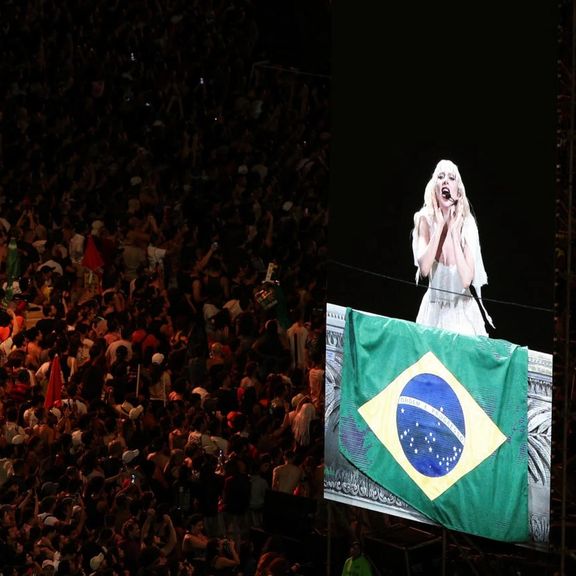 بیش از دو میلیون نفر در کنسرت رایگان لیدی گاگا در برزیل شرکت کردند